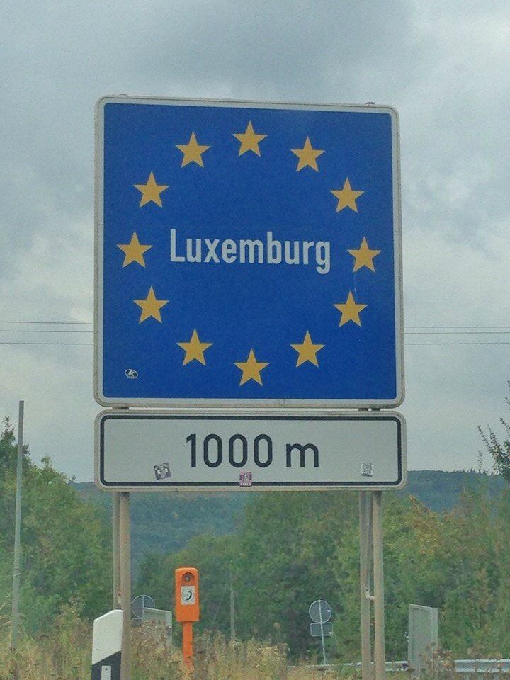 Картинки по запросу фото граница Люксембург-Германия