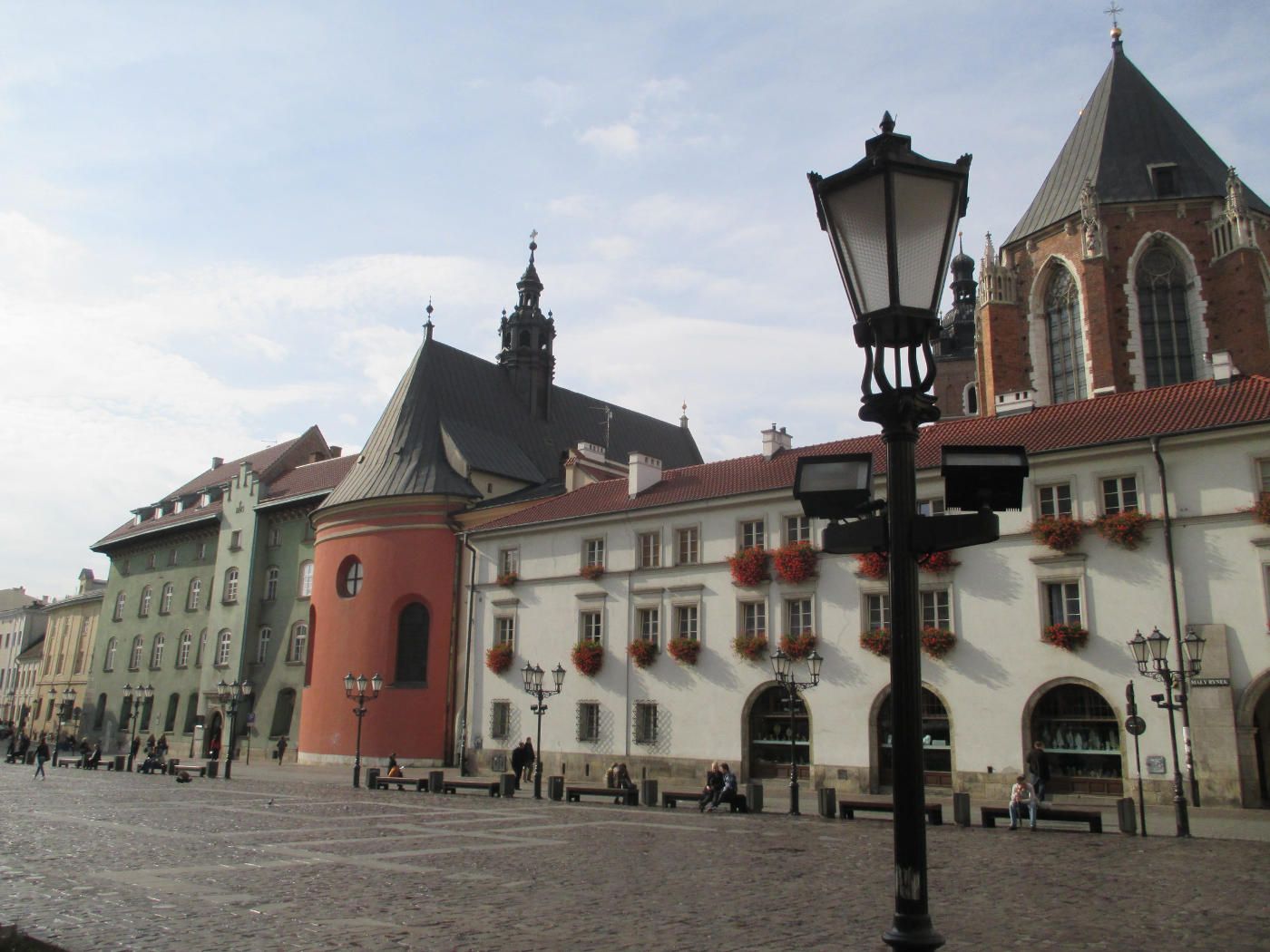 Площадь Малый Рынок в Кракове