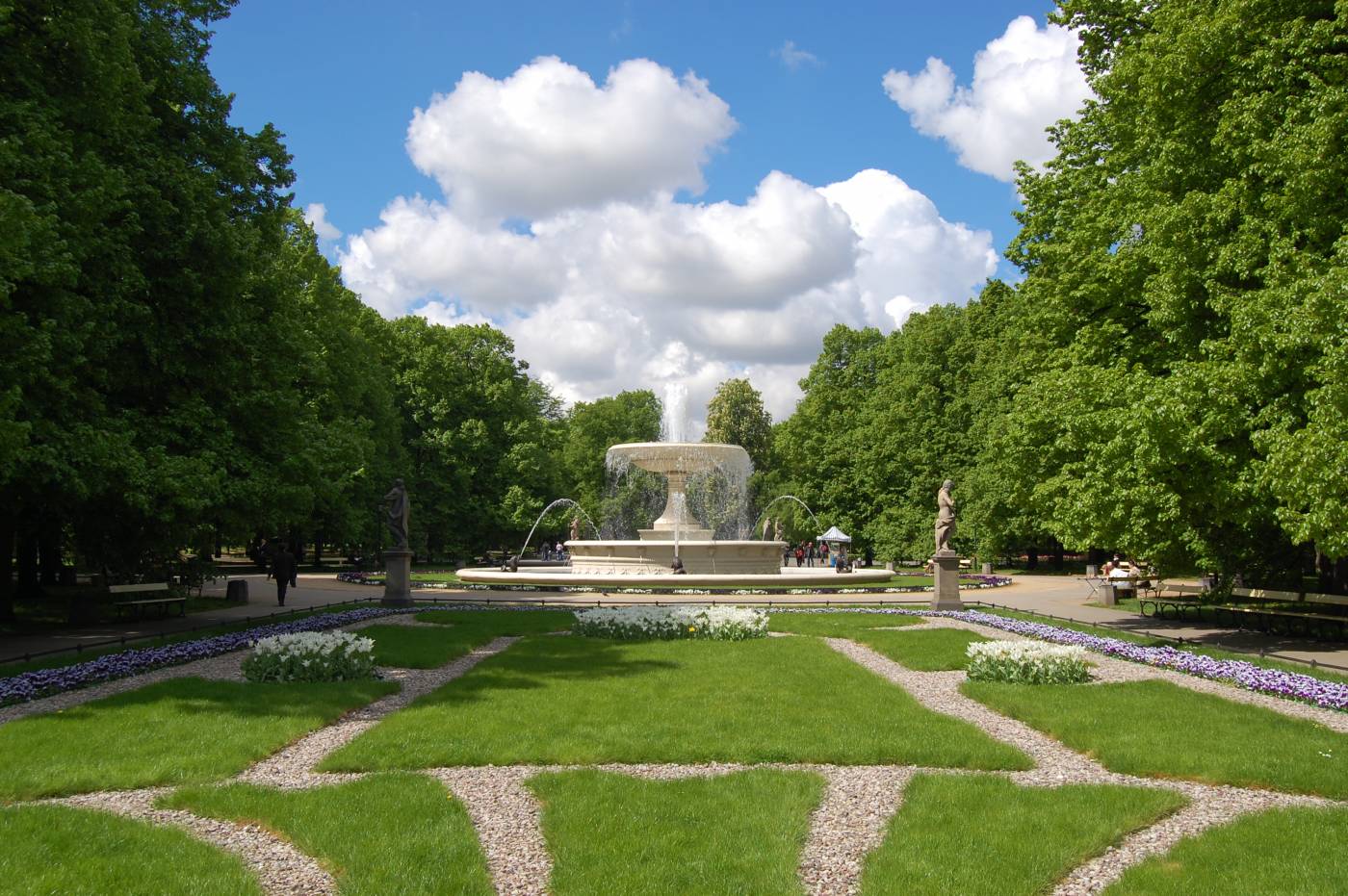 Саксонский сад, Варшава