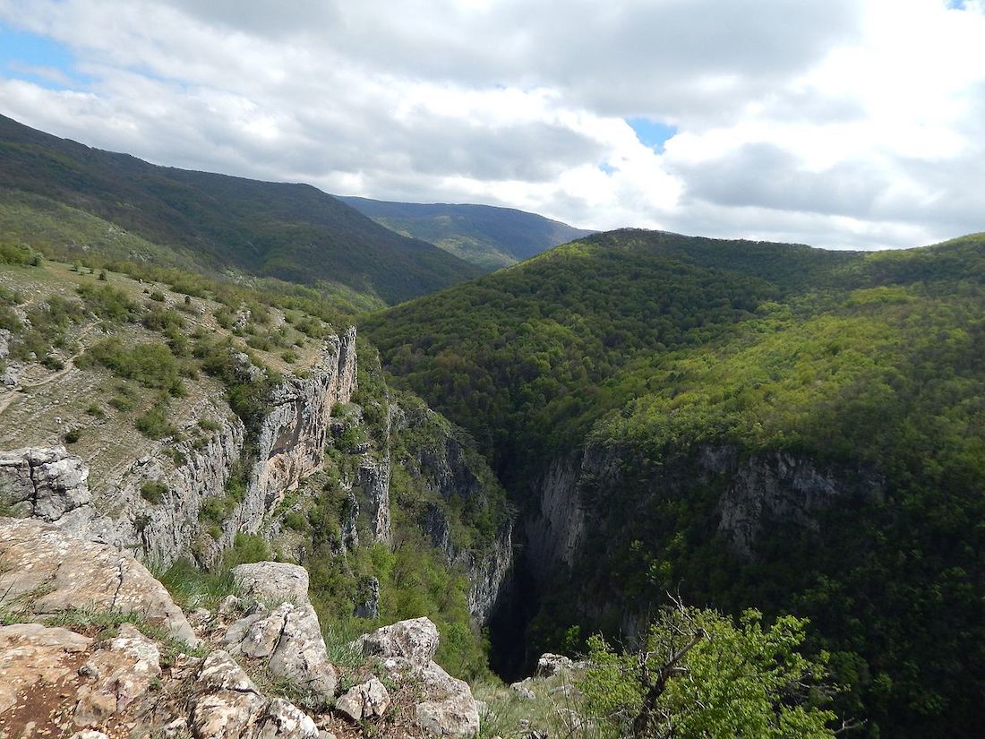 Большой каньон в Крыму