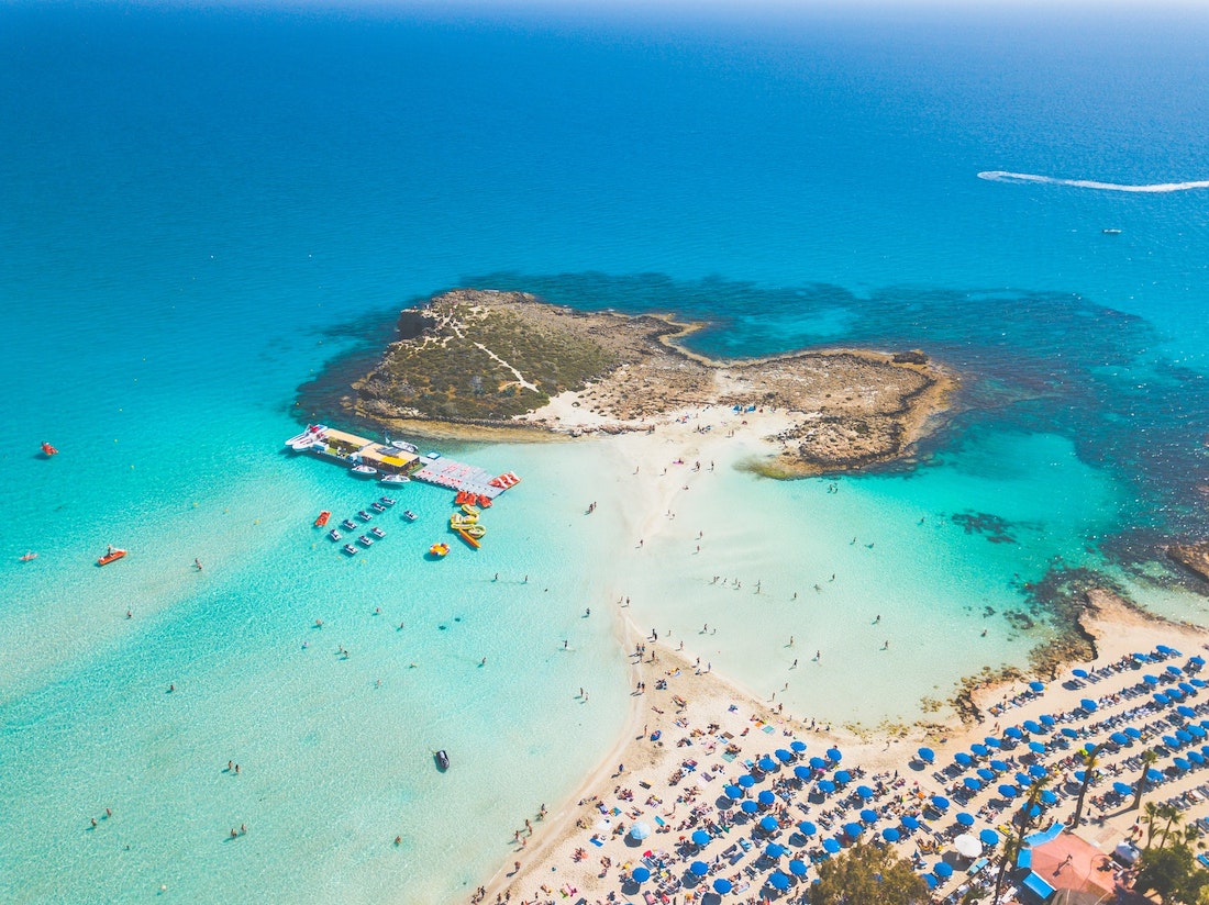 пляжи Кипра